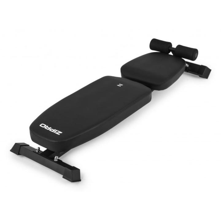ZIPRO JACKED Basic/Weight Training Rack Adjustable Backrest Adjustable Seat Gym, Home Use Black