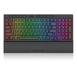 REDRAGON K515RGB-PRO tastiera USB + RF wireless + Bluetooth, nera