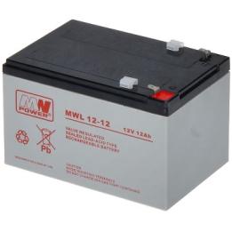 BATTERIE 12 V/12 Ah - MWL