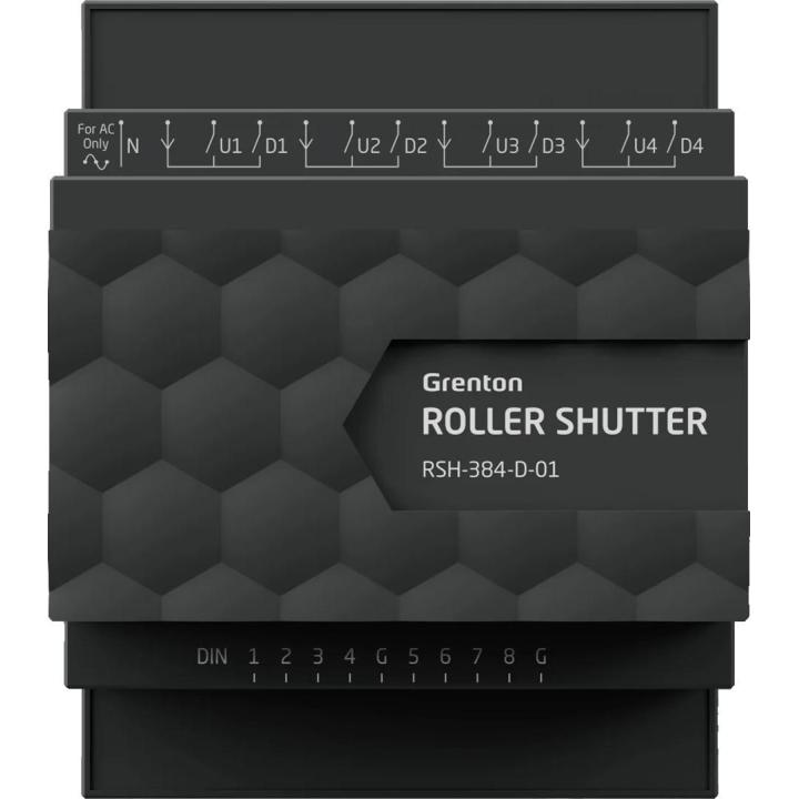 GRENTON ROLLER SHUTTER Module x4, DIN, TF-Bus