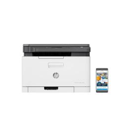HP Laser 178nw Wireless Color Multifunction Printer, Copier, Scanner; Duplex