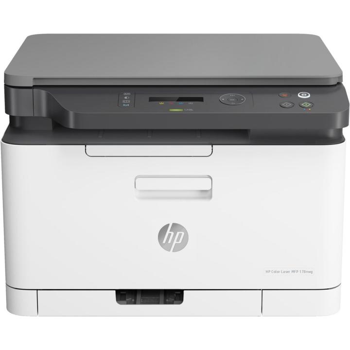 HP Laser 178nw Wireless Color Multifunction Printer, Copier, Scanner; Duplex