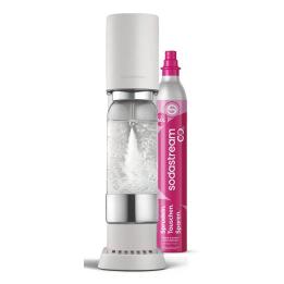 SodaStream Enso de acero inoxidable blanco