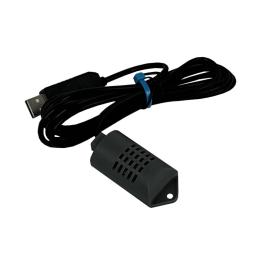 Sensor de temperatura e humidade USB - cabo de 2 m AVIZIO POWER