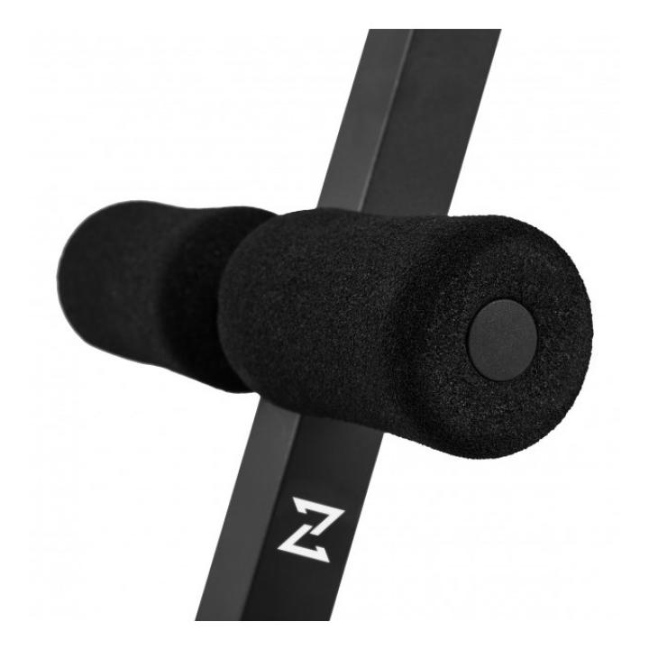 ZIPRO TEMPO Basic/Weight Training Rack with Adjustable Backrest for the Gym or Home—Black