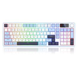 Teclado REDRAGON ARIA K527WBL-PRO blanco
