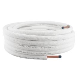 Copper Pipe in Insulation, 1/2 Circle, 25 m, Tivento Flex