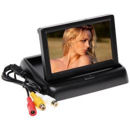 MONITOR DA AUTO PIEGHEVOLE TFT-4.3/CAR-2 da 4,3"