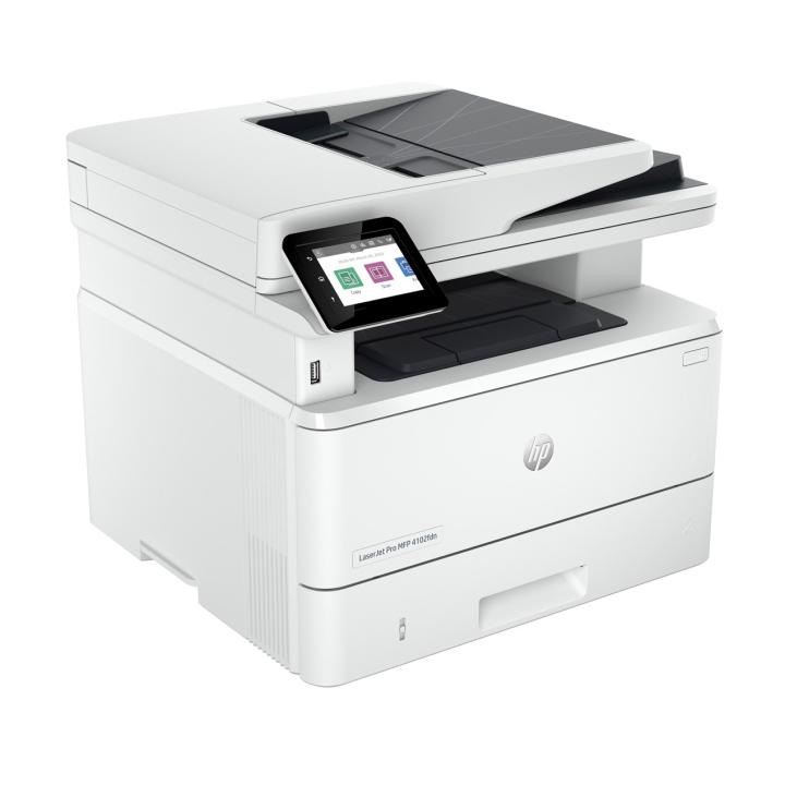 HP LaserJet Pro 4102fdn Black-and-White Multifunction Printer, Ethernet Only; Copier, Scanner