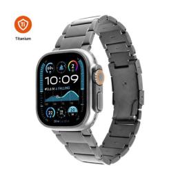 FIXED Titanium Strap Correa Negro Titanio, aço inoxidável