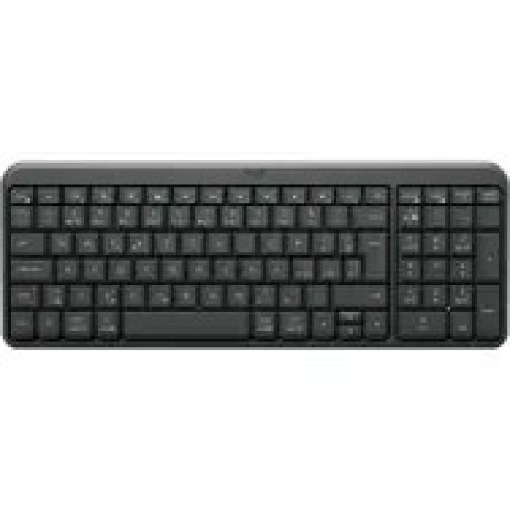 Logitech K250 RF Wireless + Bluetooth Keyboard (U.S. International) Graphite