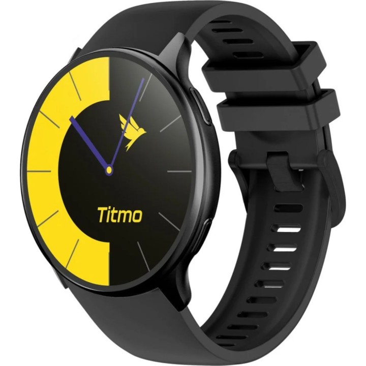 Smartwatch Titmo O-200 GPS AMOLED Bluetooth IP68 nero