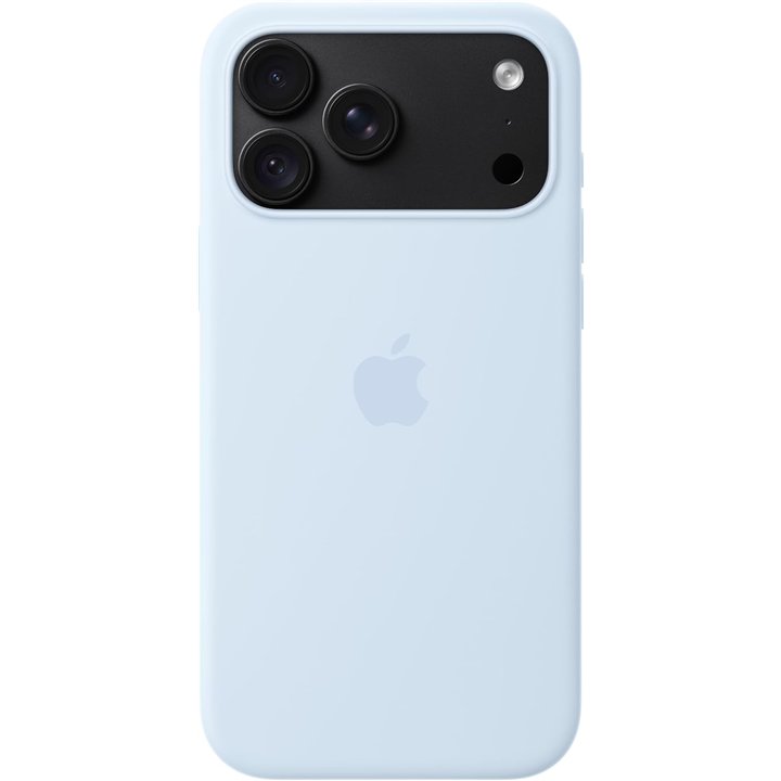 Apple Silicon Back Cover in Hellblau mit MagSafe für das Apple iPhone 18 Pro Max
