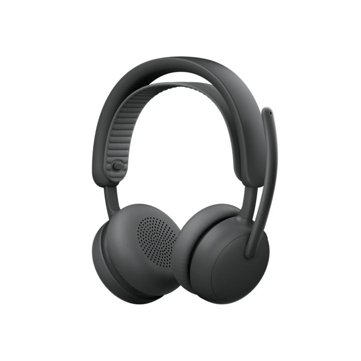 Logitech Zone Wireless 2 ES: cuffie wireless con cancellazione del rumore, tecnologia ANC ibrida adattiva, Bluetooth, certificaz
