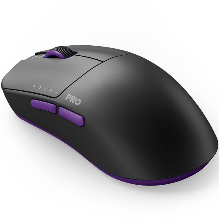 Dark Project DPP_NOVUS_PRO_BB: mouse da gioco ambidestro, wireless RF + USB Type-C, ottico, 26.000 DPI