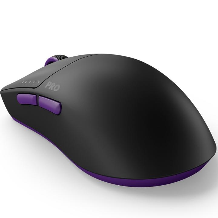 Dark Project DPP_NOVUS_PRO_BB: mouse da gioco ambidestro, wireless RF + USB Type-C, ottico, 26.000 DPI