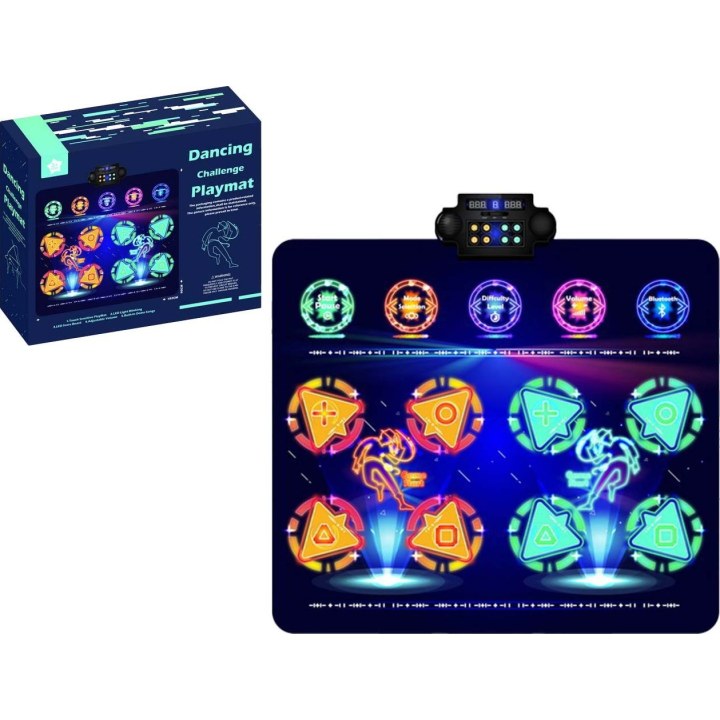 Dance mat for 2 players