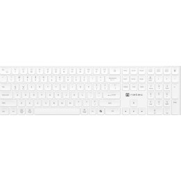 Teclado Tang US inalámbrico blanco