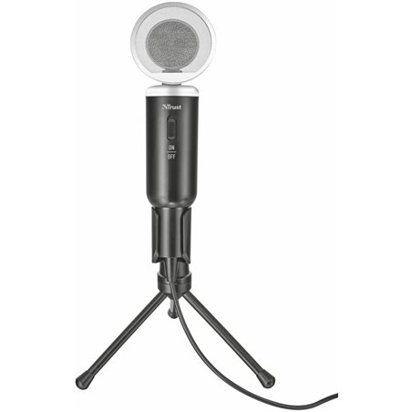 Trust Tripod Madell Desk Microphone Vintage