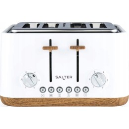 Salter EK5823WHTVDE Toronto 4-Slice Toaster