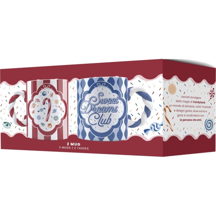 Conjunto de 2 canecas NCANDY007 BIALETTI