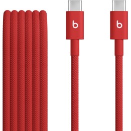 Beats cable trenzado USB-C a USB-C (1,5 m) - Rojo intenso