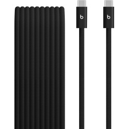 Câble tressé Beats USB-C vers USB-C, 3 m – Bolt Black