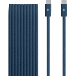 Beats USB-C-zu-USB-C-Gewebekabel, 3 m – Nitro Navy