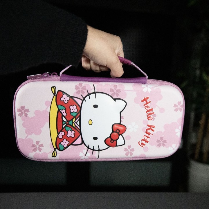 KONIX Hello Kitty 3D Controller Case - Switch/OLED · 8-Game Case · Pink