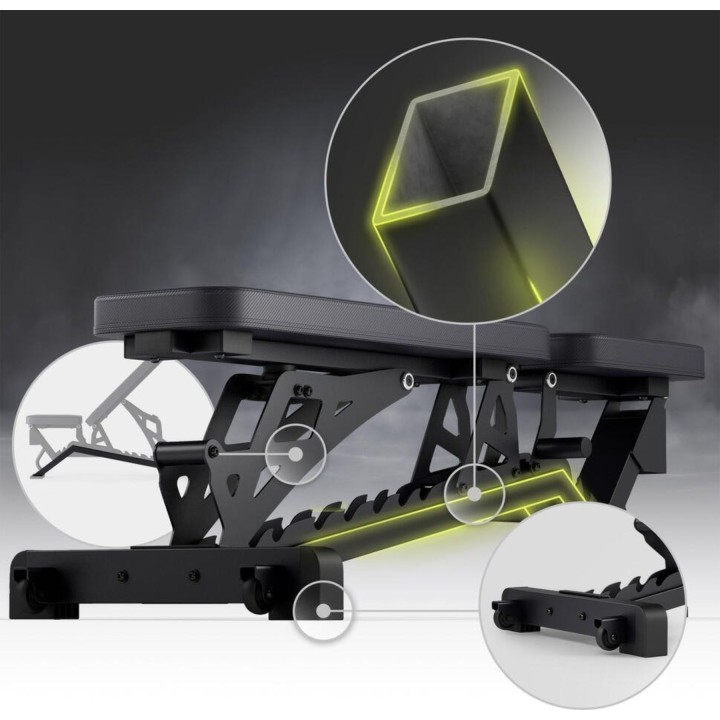 Zipro Nocardio 36083 Adjustable Training Bench