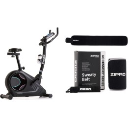 Bicicleta estática Zipro Flame WM 56151 com cinto de emagrecimento