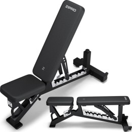 Zipro Powerhouse 33353 Exercise Bench with Adjustable Backrest and Seat