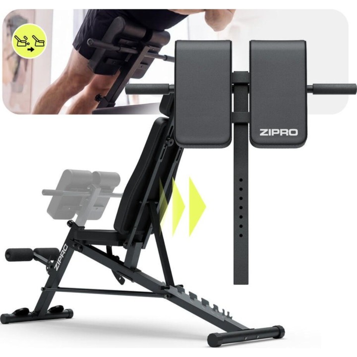 Zipro Core Control 39327 Multifunctional Dumbbell Bench with Headrest
