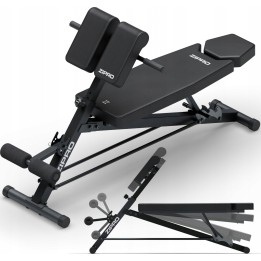 Zipro Core Rookie 45668 Adjustable Roman Bench with Headrest