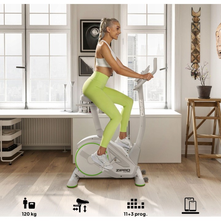 Bicicleta estática Zipro Rave White 33231