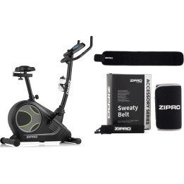 Bicicleta estática Zipro Flame 36421 com cinto de emagrecimento