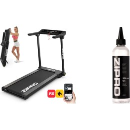 Zipro Pacto 45672 Treadmill with 250 ml Zipro Lubricant