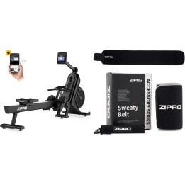 Zipro Power 10 33369 Rowing Machine with Slimming Belt