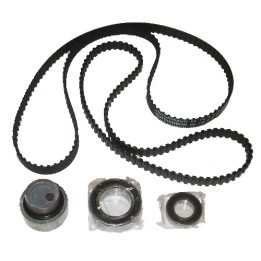 Timing belt kit: 3 pulleys, 2 belts