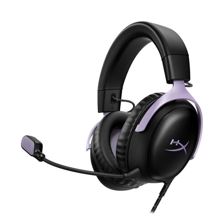Cuffie da gioco Cloud III Black Lavender - DF7F0AA