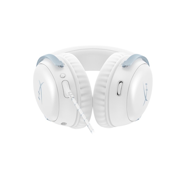 Gaming-Headset Cloud III Weiß-Blau – DF7F1AA