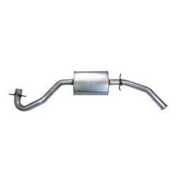 Rear silencer, single Asso 12.7114