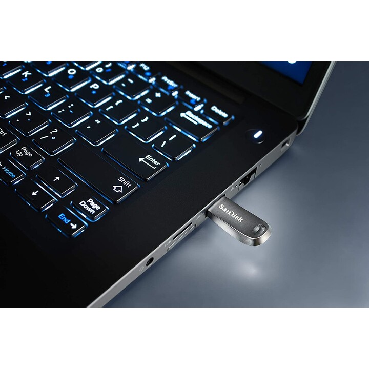SanDisk SDCZ74-256G-G46 Ultra Luxe USB 3.1 Gen 1 Flash Drive - 256GB