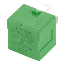 Operating relay for engine cooling fan, genuine PSA 6547TX