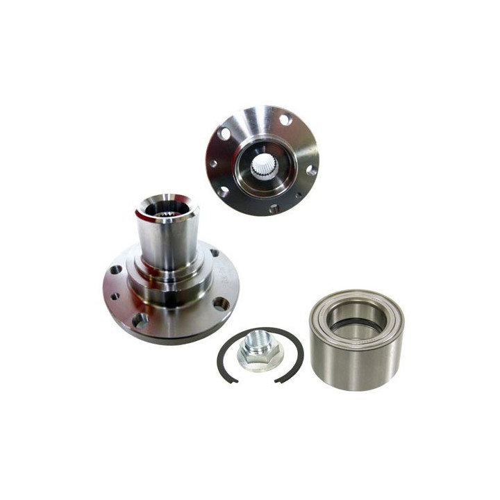 Conjunto de cubos de roda com rolamentos de roda dianteiros para 15 polegadas
