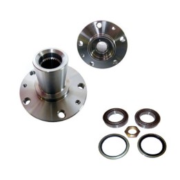 Conjunto de cubos de roda com rolamentos de roda dianteiros para 15 polegadas