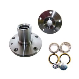 Conjunto de cubos de roda com rolamentos de roda dianteiros para pneus de 16 polegadas
