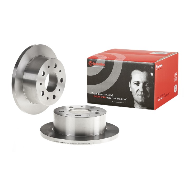 Disco de travão traseiro de 16 polegadas, marca Brembo 08.8094.40