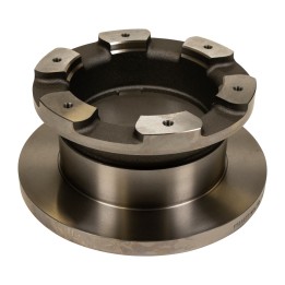 Rear solid brake disc 306, Ø D=22 mm ABS 17485