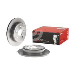 Rear solid brake disc, 320 mm diameter, Brembo 08.A863.11